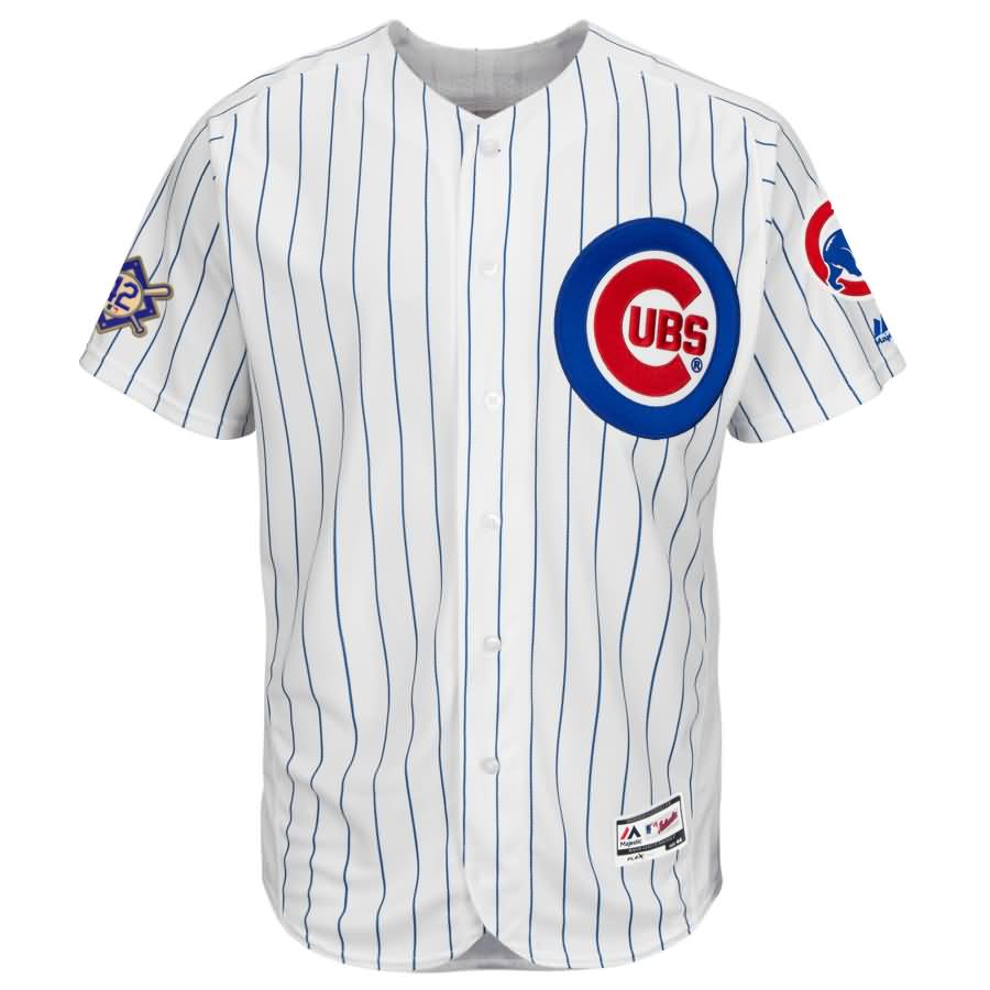 Chicago Cubs Majestic 2018 Jackie Robinson Day Authentic Flex Base Jersey - White/Royal