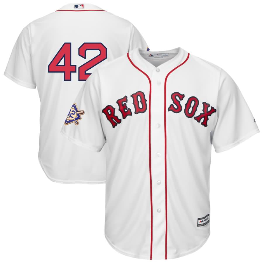 Boston Red Sox Majestic 2018 Jackie Robinson Day Official Cool Base Jersey - White