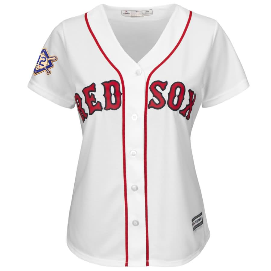 Boston Red Sox Majestic Women's 2018 Jackie Robinson Day Official Cool Base Jersey - White