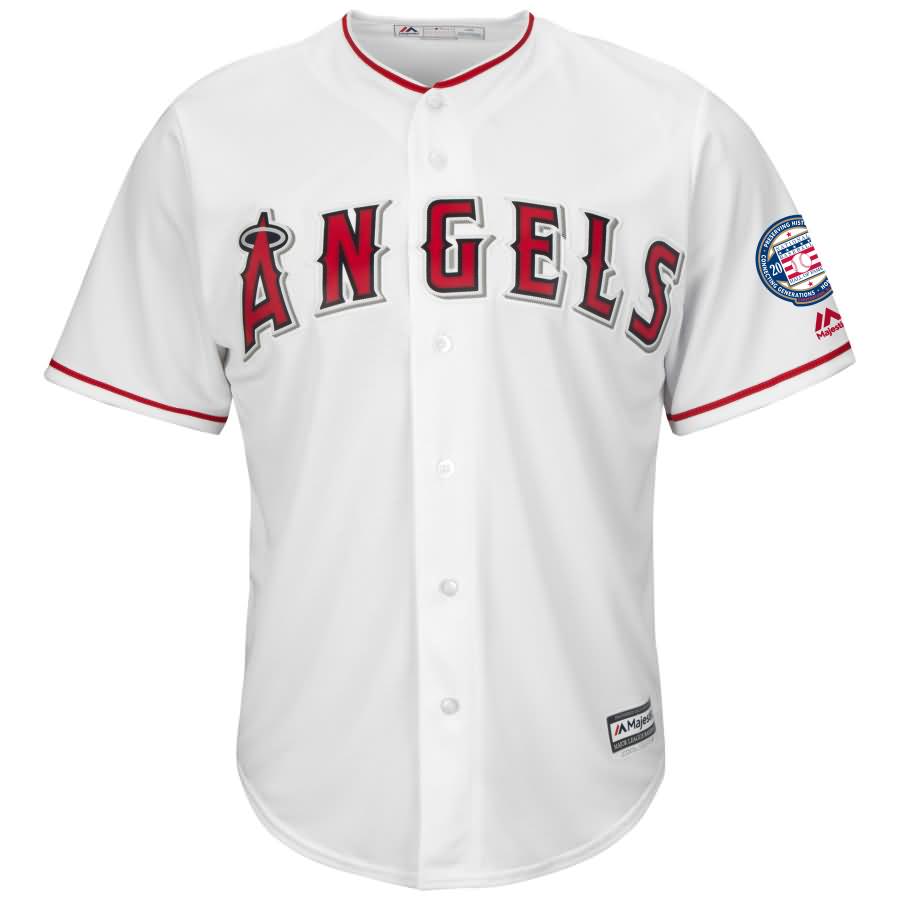 Vladimir Guerrero Los Angeles Angels Majestic Hall of Fame Induction Patch Cool Base Jersey - White