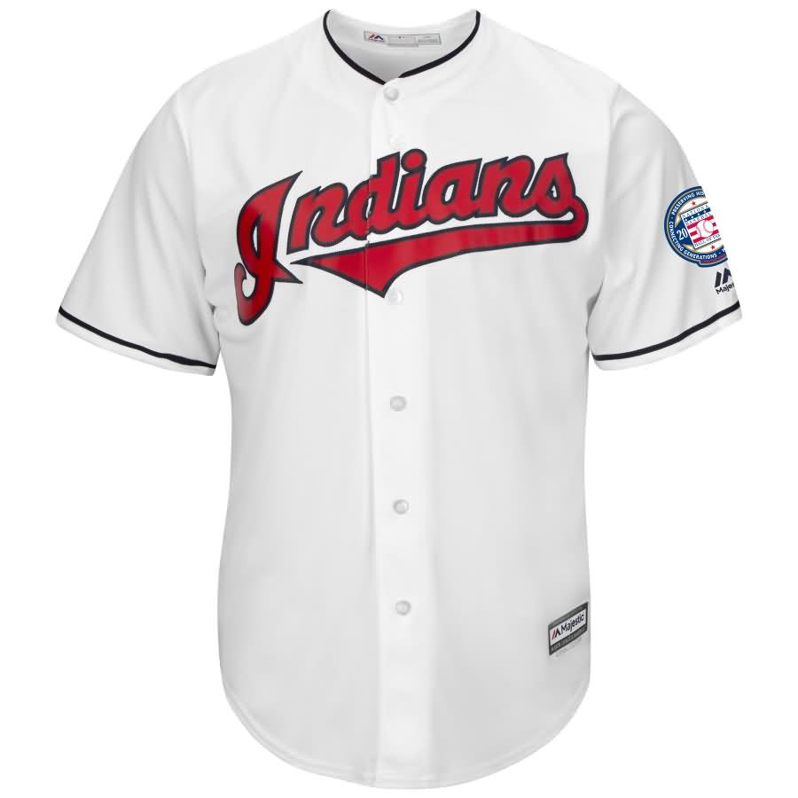 Jim Thome Cleveland Indians Majestic Hall of Fame Induction Patch Cool Base Jersey - White