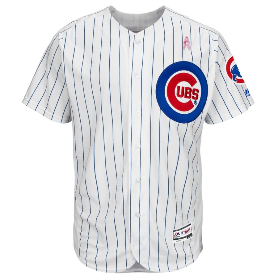 Chicago Cubs Majestic 2018 Mother's Day Home Flex Base Team Jersey - White