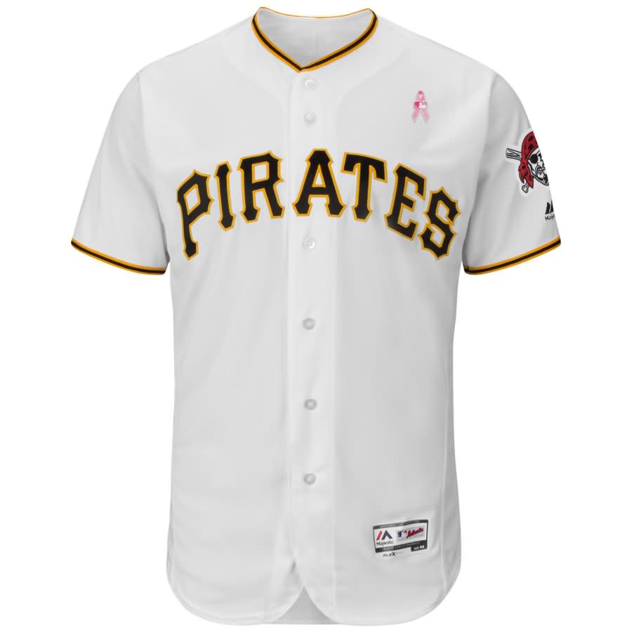 Pittsburgh Pirates Majestic 2018 Mother's Day Home Flex Base Team Jersey - White