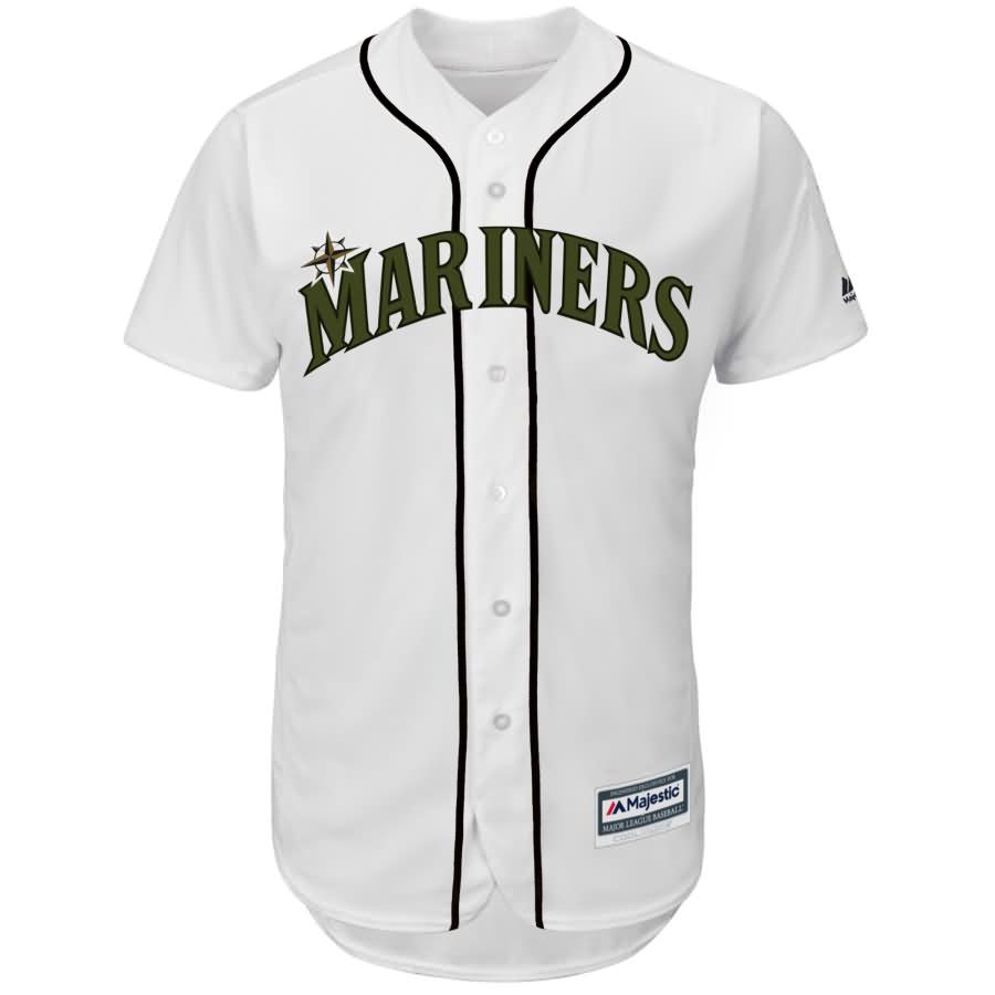 Seattle Mariners Majestic 2018 Memorial Day Cool Base Team Jersey - White