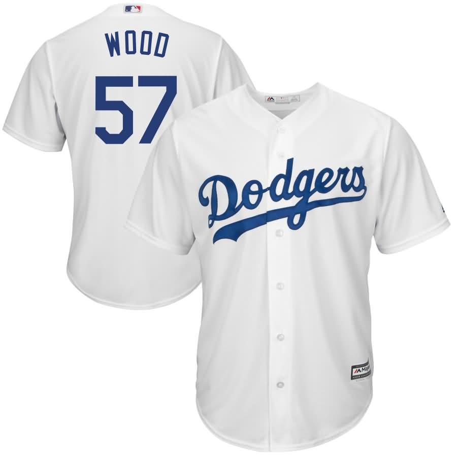 Alex Wood Los Angeles Dodgers Majestic Home Cool Base Player Jersey - White