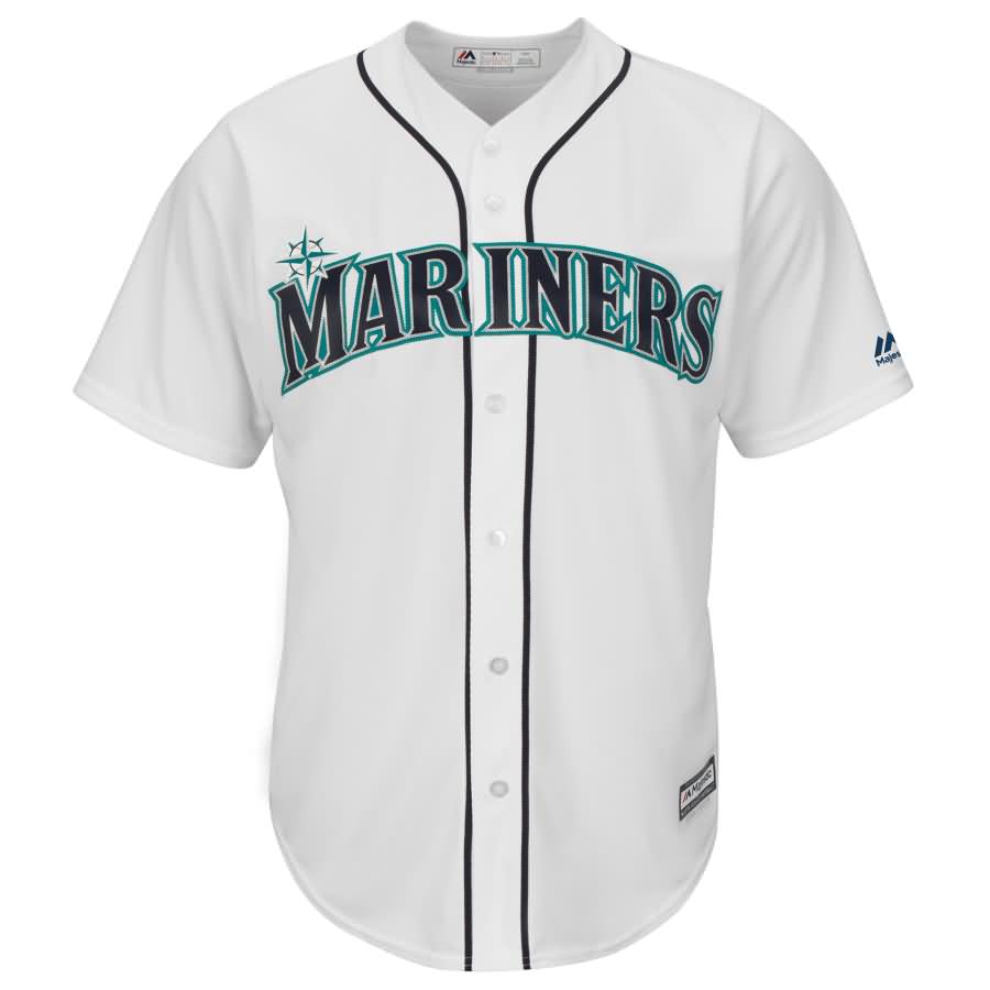 Edwin Diaz Seattle Mariners Majestic Home Cool Base Player Jersey - White