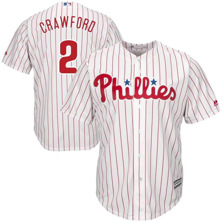 JP Crawford Philadelphia Phillies Majestic Home Cool Base Player Jersey - White