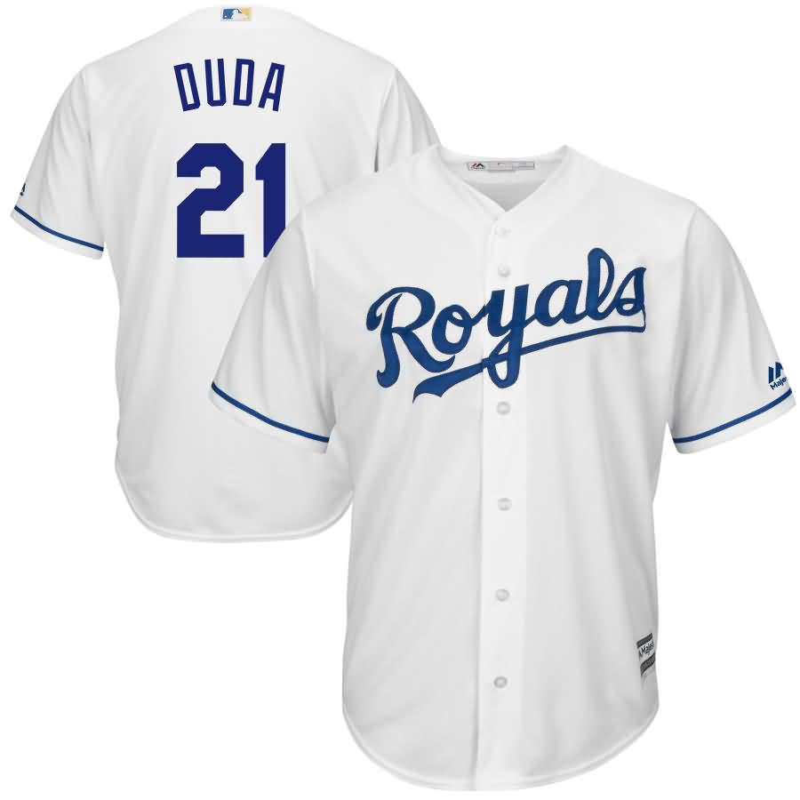 Lucas Duda Kansas City Royals Majestic Home Cool Base Player Jersey - White