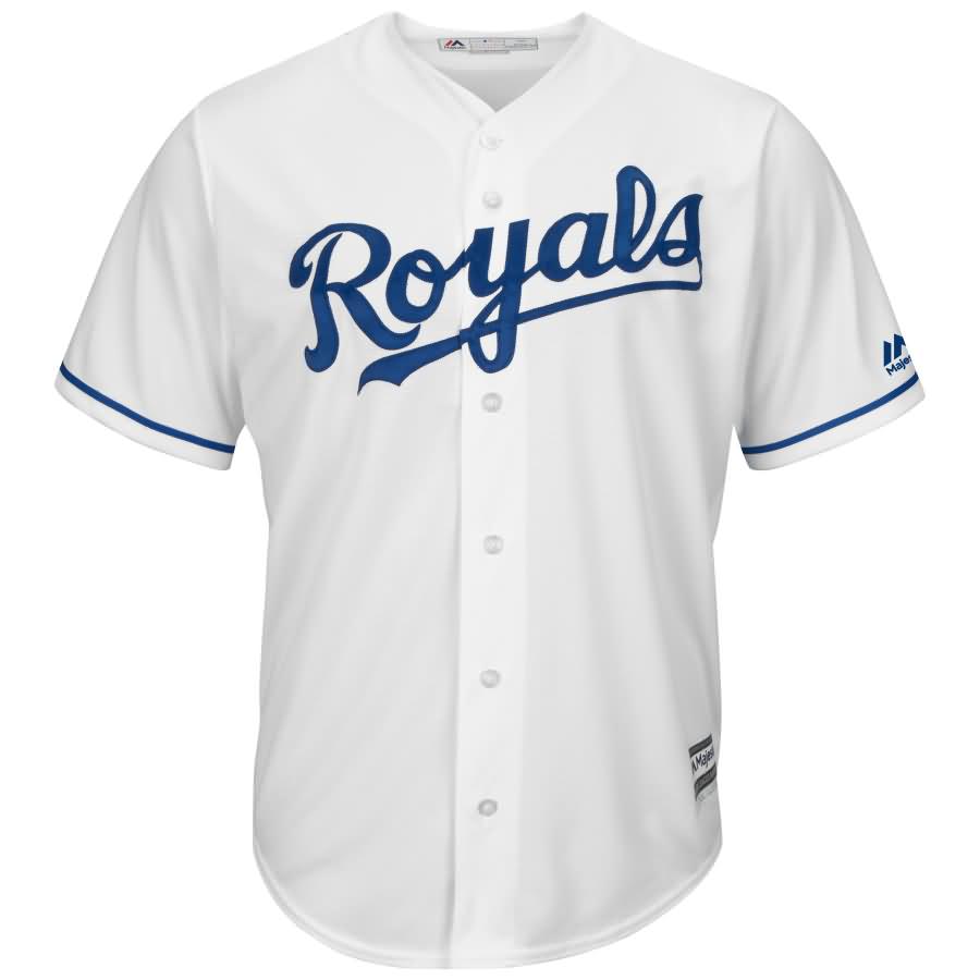 Lucas Duda Kansas City Royals Majestic Home Cool Base Player Jersey - White