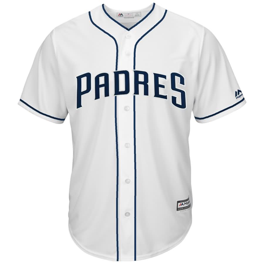 Jose Pirela San Diego Padres Majestic Home Cool Base Player Jersey - White