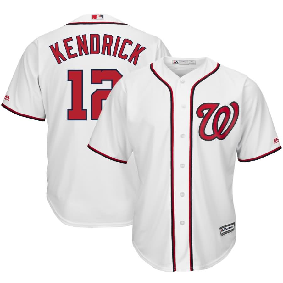 Howie Kendrick Washington Nationals Majestic Home Cool Base Player Jersey - White