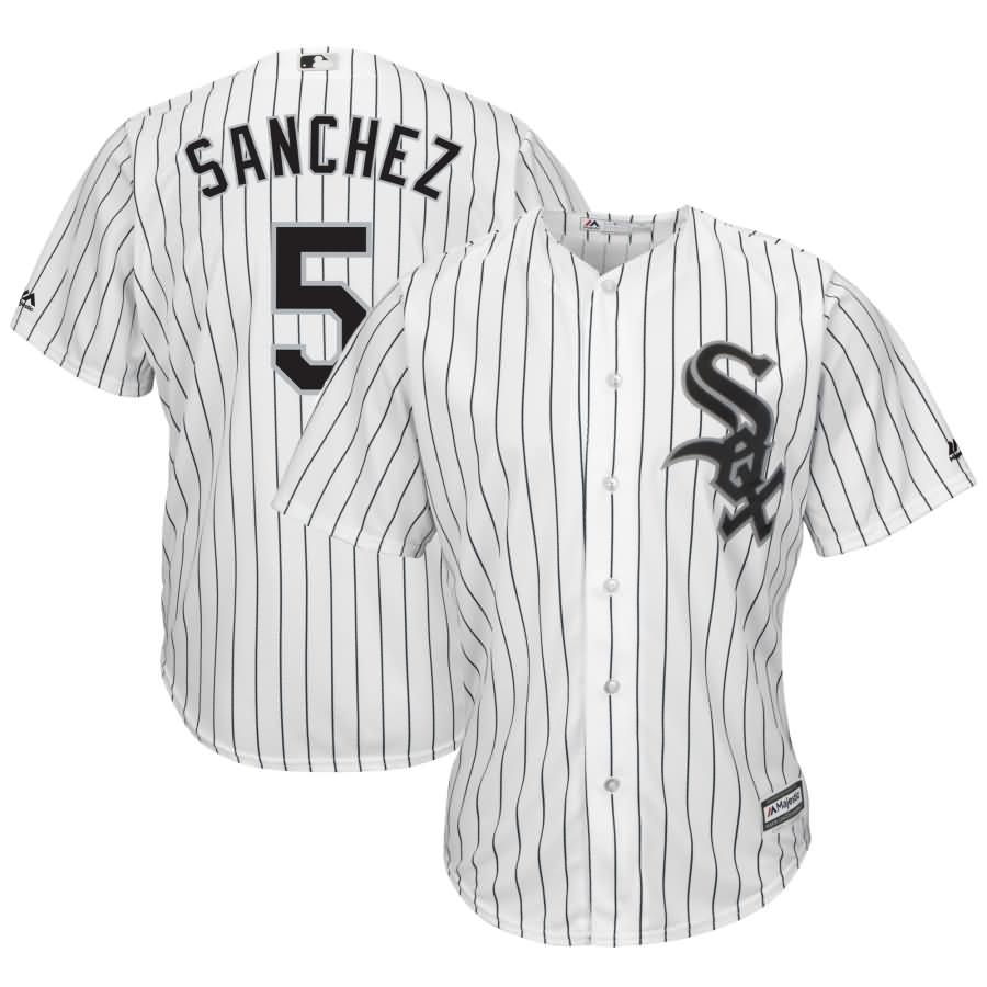 Yolmer Sanchez Chicago White Sox Majestic Home Cool Base Player Jersey - White