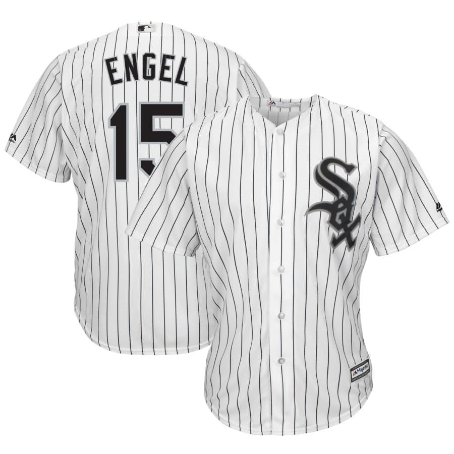 Adam Engel Chicago White Sox Majestic Home Cool Base Player Jersey - White