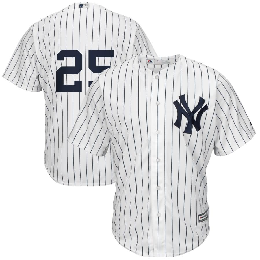 Gleyber Torres New York Yankees Majestic Official Cool Base Jersey - White