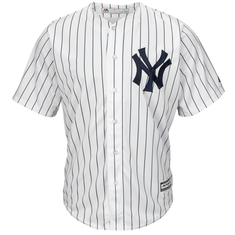 Gleyber Torres New York Yankees Majestic Official Cool Base Player Jersey - White/Navy