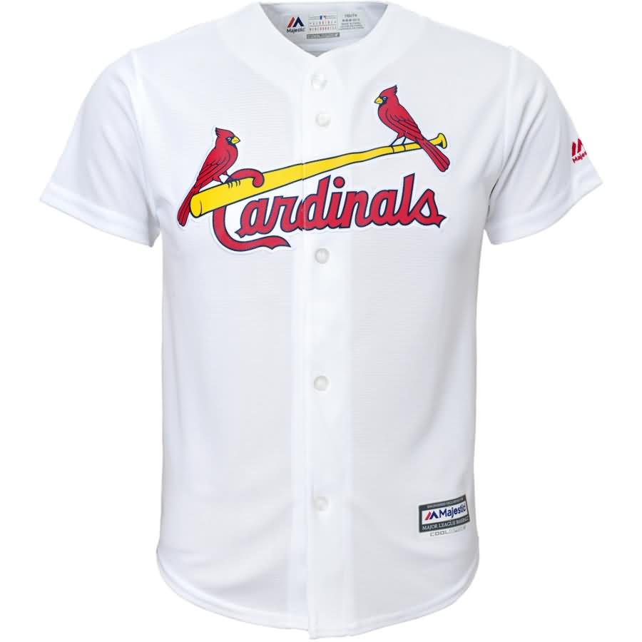 Dexter Fowler St. Louis Cardinals Majestic Youth Home Official Cool Base Player Jersey - White