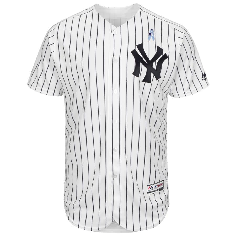 New York Yankees Majestic 2018 Father's Day Home Flex Base Team Jersey - White