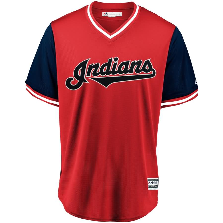 Cleveland Indians Majestic 2018 Players' Weekend Cool Base Pick-A-Player Roster Jersey - Red/Navy