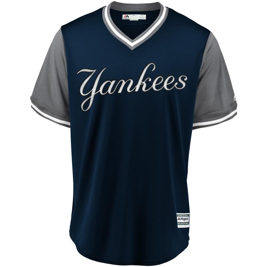 New York Yankees Majestic 2018 Players' Weekend Cool Base Pick-A-Player Roster Jersey - Navy/Gray