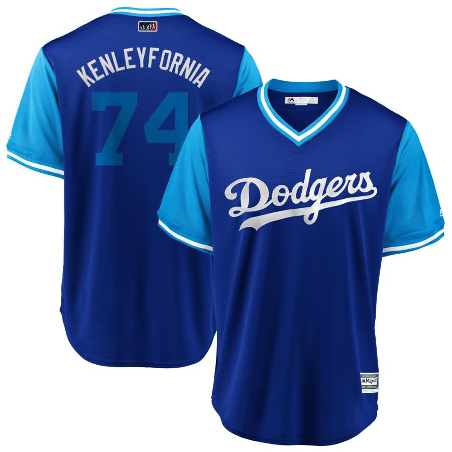 Kenley Jansen "Kenleyfornia" Los Angeles Dodgers Majestic 2018 Players' Weekend Cool Base Jersey - Royal/Light Blue