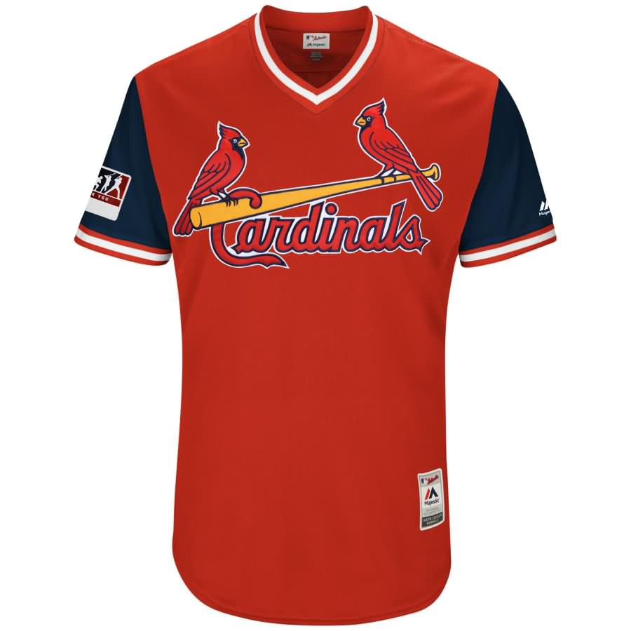 Carlos Martinez "Tsunami" St. Louis Cardinals Majestic 2018 Players' Weekend Authentic Jersey - Red/Navy