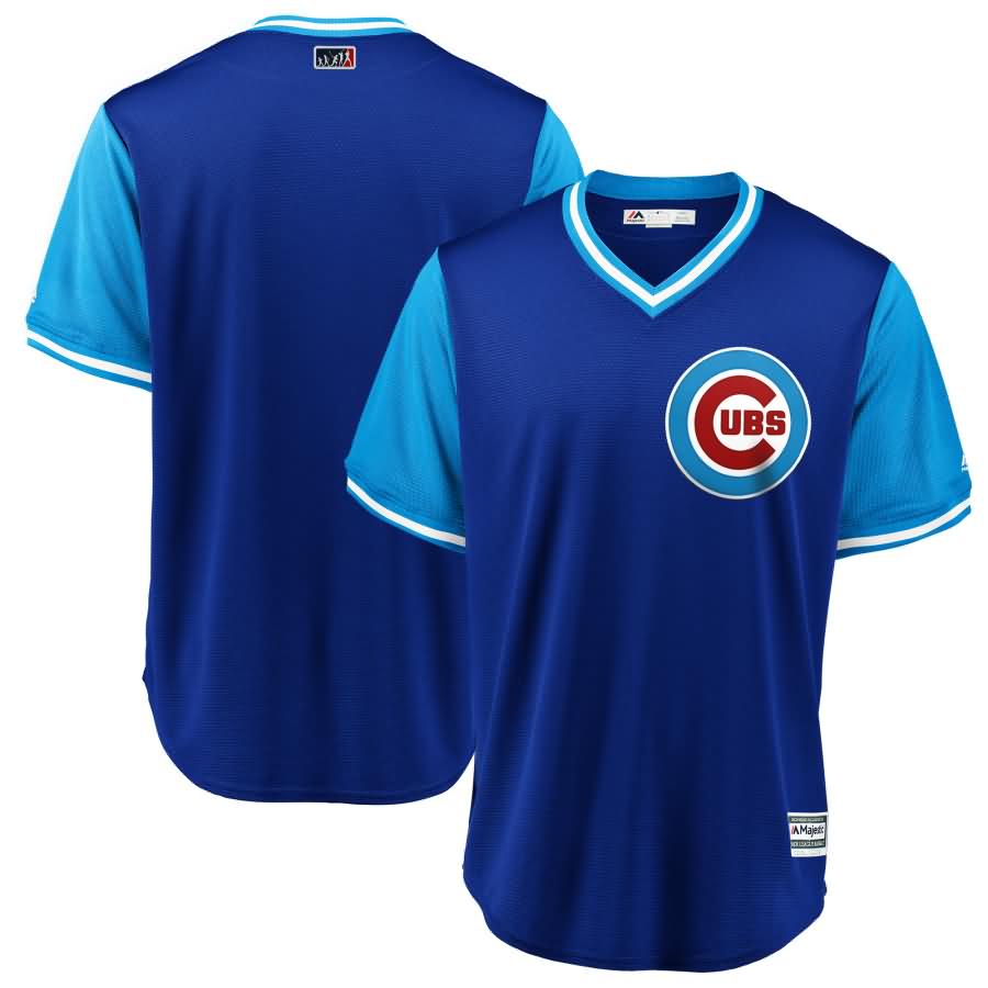 Chicago Cubs Majestic 2018 Players' Weekend Team Jersey - Royal/Light Blue