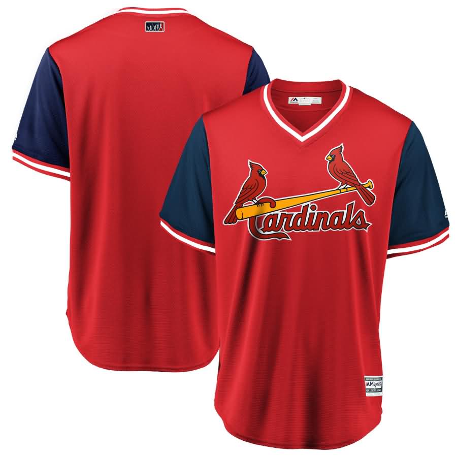 St. Louis Cardinals Majestic 2018 Players' Weekend Team Jersey - Red/Navy