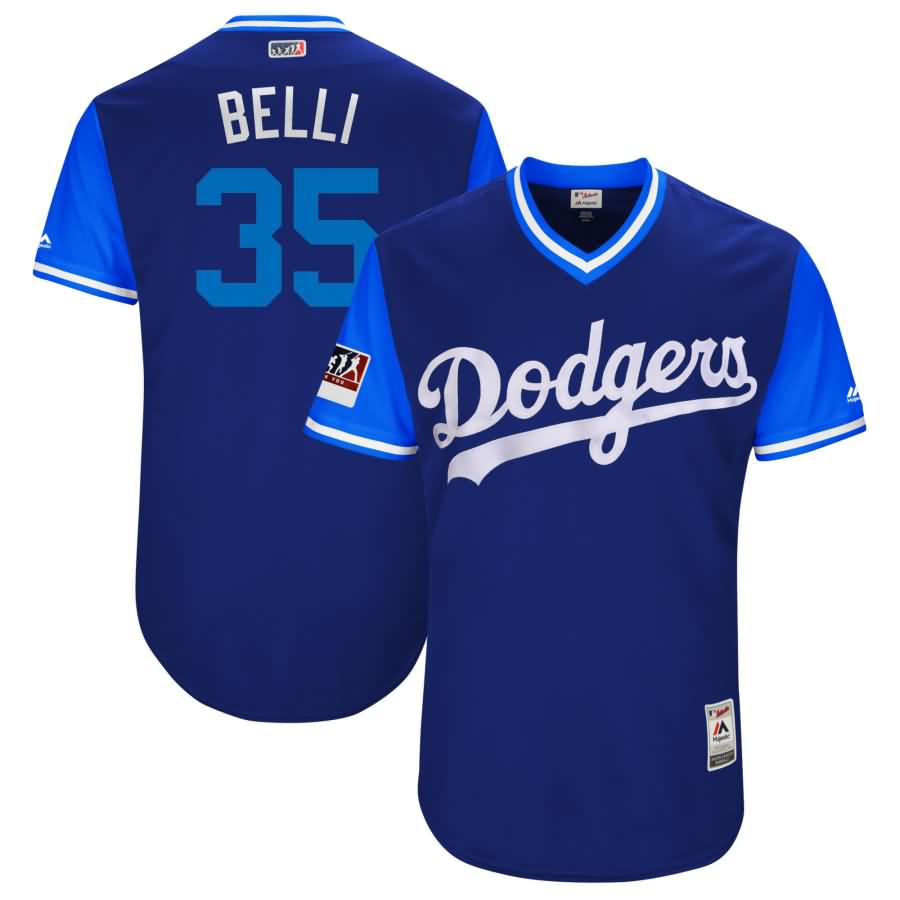 Cody Bellinger "Belli" Los Angeles Dodgers Majestic 2018 Players' Weekend Authentic Jersey - Royal/Light Blue