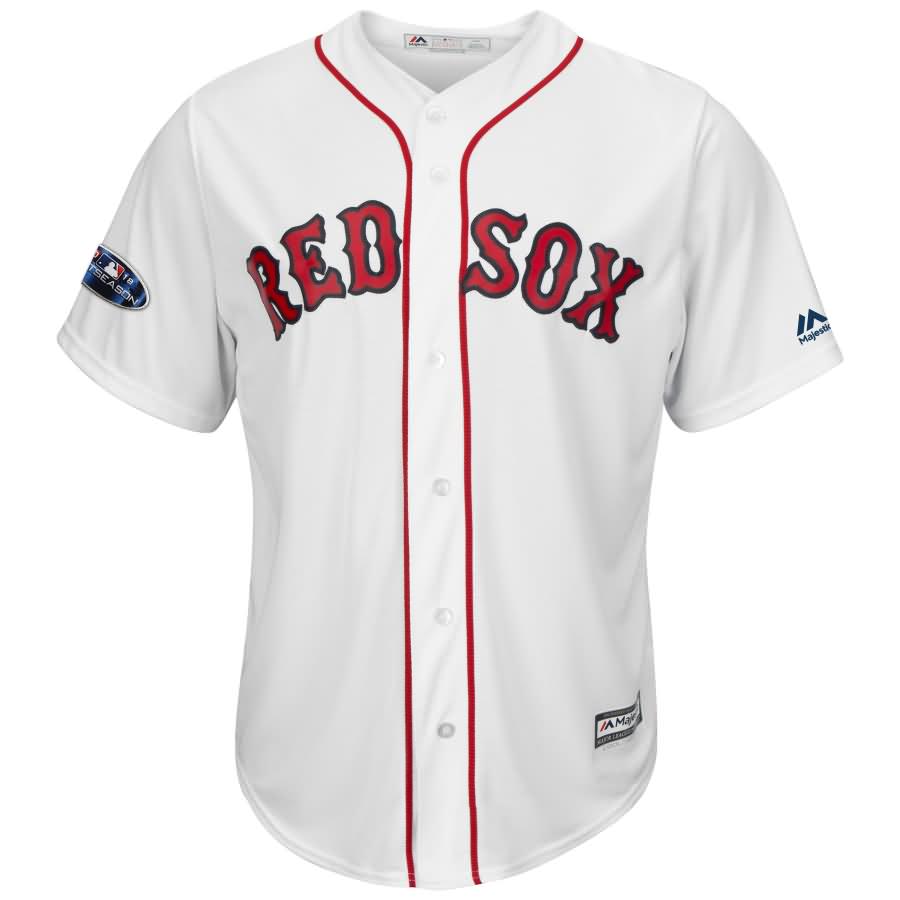 Boston Red Sox Majestic 2018 Postseason Home Cool Base Team Jersey - White