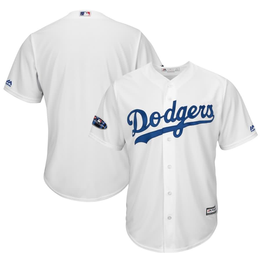 Los Angeles Dodgers Majestic 2018 Postseason Cool Base Team Jersey - White