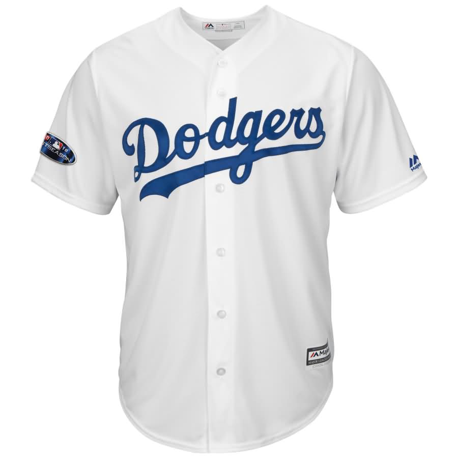 Los Angeles Dodgers Majestic 2018 Postseason Cool Base Team Jersey - White