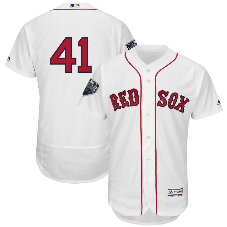 Chris Sale Boston Red Sox Majestic 2018 World Series Flex Base Player Jersey - White