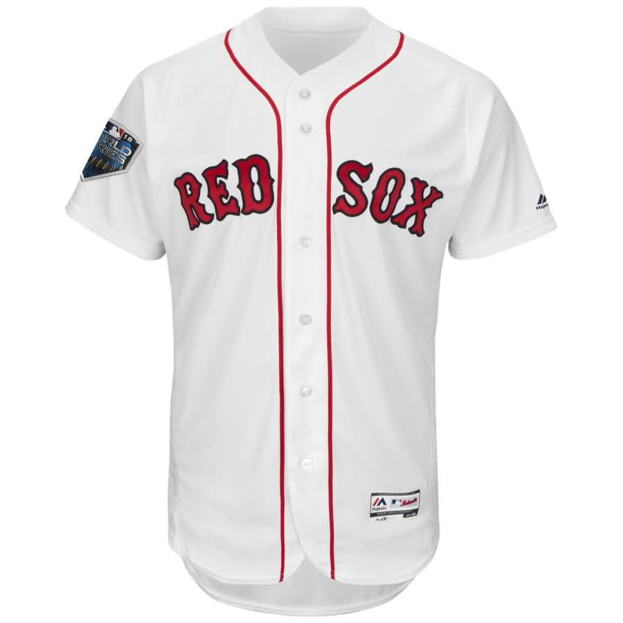 Mookie Betts Boston Red Sox Majestic 2018 World Series Flex Base Player Jersey - White