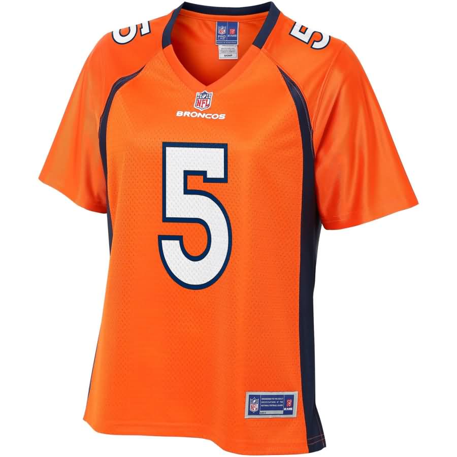 Pro Line Women's Denver Broncos Matt Prater Team Color Jersey --