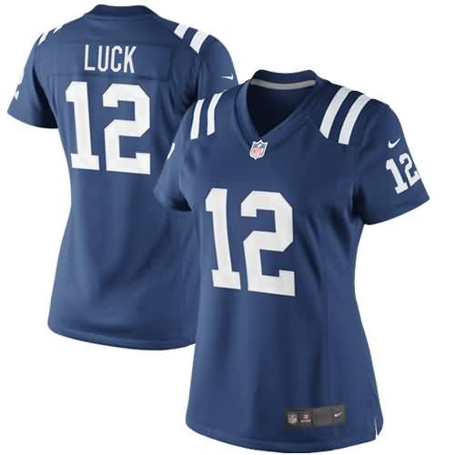 Andrew Luck Indianapolis Colts Nike Women's Limited Jersey - Royal Blue