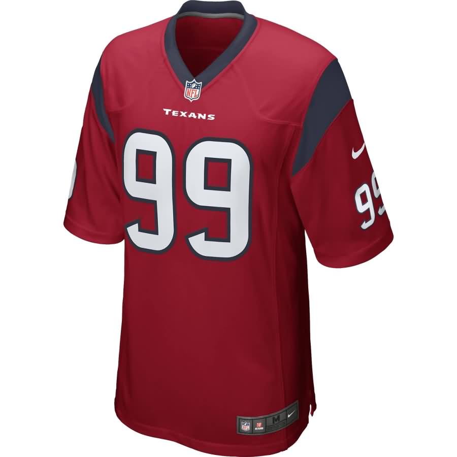 JJ Watt Houston Texans Nike Youth Alternate Game Jersey - Red