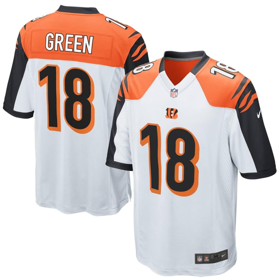 AJ Green Cincinnati Bengals Nike Game Jersey - White