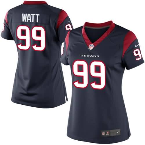 JJ Watt Houston Texans Nike Women's Limited Jersey - Navy Blue