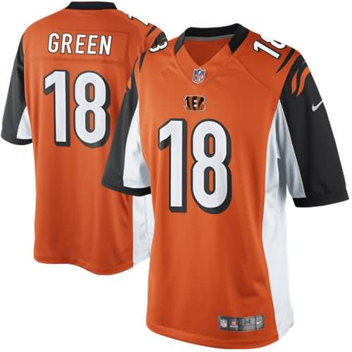 AJ Green Cincinnati Bengals Nike Limited Jersey - Orange