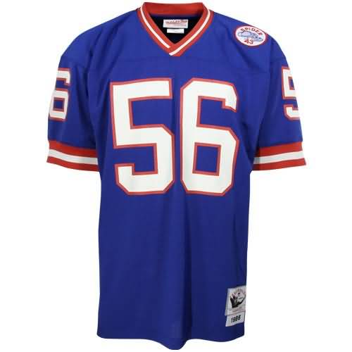 Lawrence Taylor New York Giants Mitchell & Ness Authentic Throwback Jersey - Royal Blue