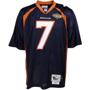 John Elway Denver Broncos Mitchell & Ness Authentic Throwback Jersey - Navy Blue