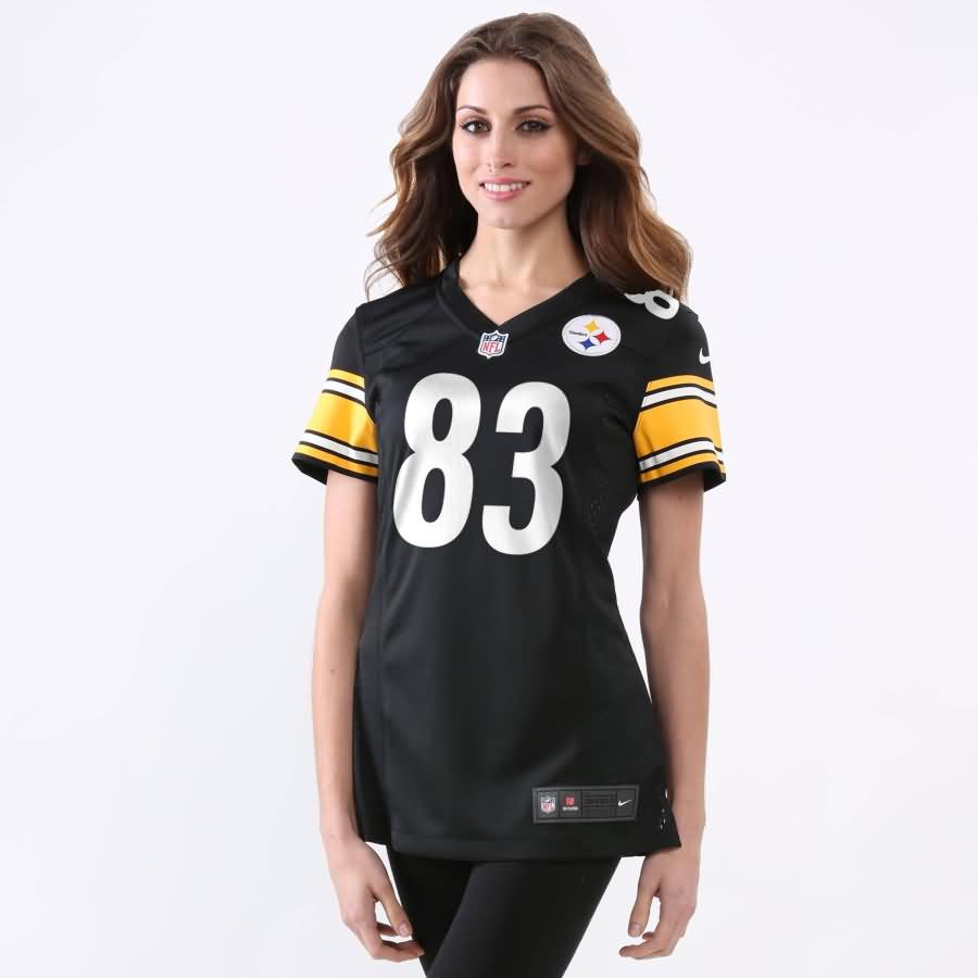 Heath Miller Pittsburgh Steelers Nike Women's Game Jersey - Black