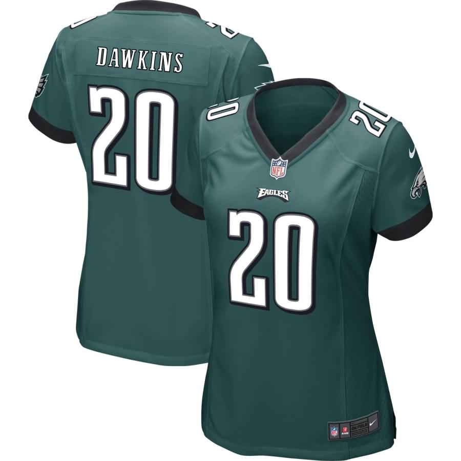 Brian Dawkins Philadelphia Eagles Nike Women's Game Jersey - Midnight Green