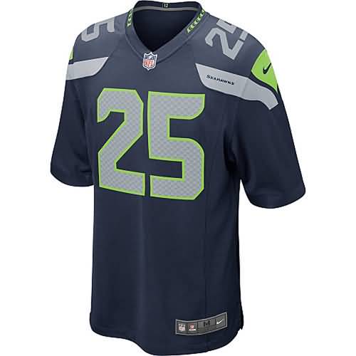 Richard Sherman Seattle Seahawks Nike Game Jersey - College Navy