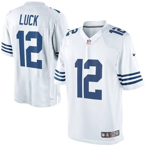 Andrew Luck Indianapolis Colts Nike Youth Alternate Game Jersey - White