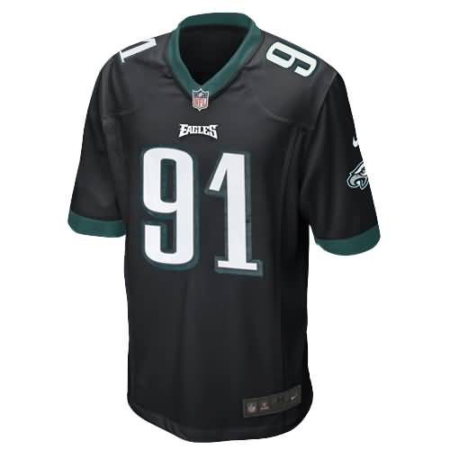 Fletcher Cox Philadelphia Eagles Nike Youth Alternate Game Jersey - Black