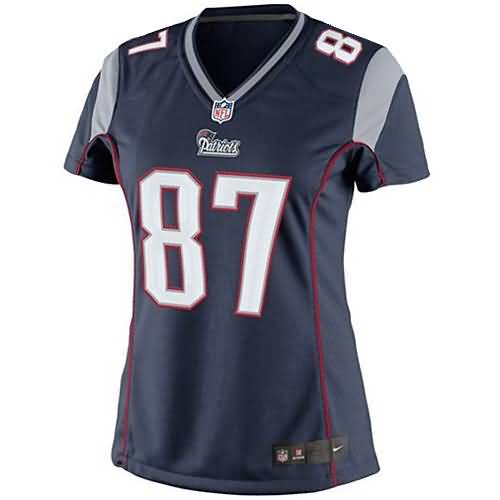 Rob Gronkowski New England Patriots Nike Girls Youth Game Jersey - Navy Blue