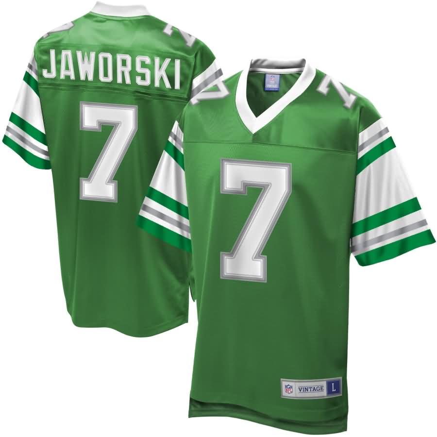 Men's NFL Pro Line Philadelphia Eagles Ron Jaworski Retired Player Jersey