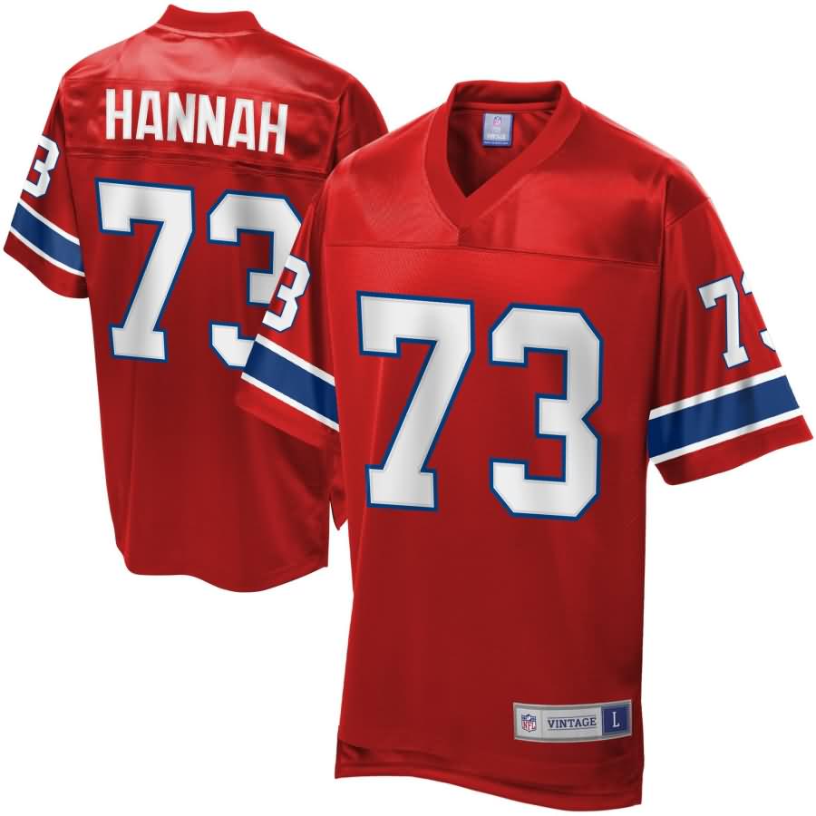 Men's NFL Pro Line New England Patriots John Hannah Retired Player Jersey