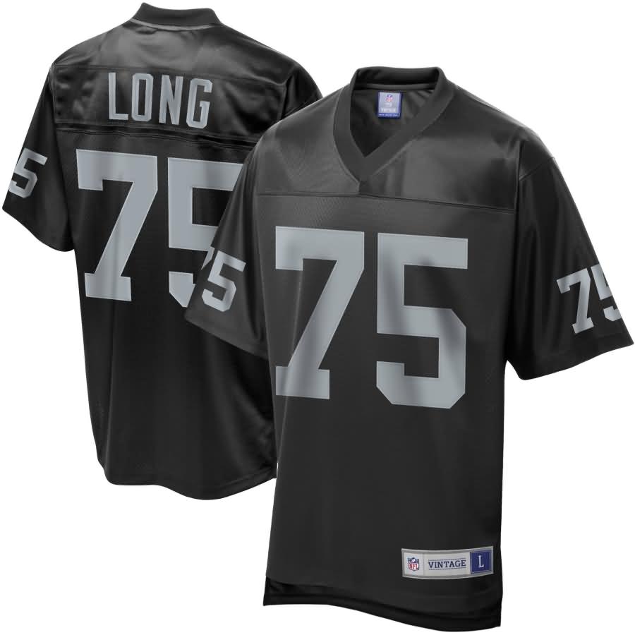 Men's NFL Pro Line Oakland Raiders Howie Long Retired Player Jersey